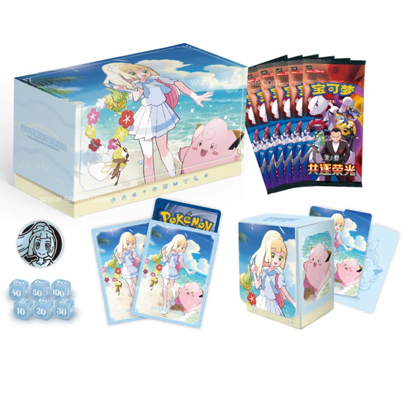 Pokémon JCC Coffret Lillie – 6 Boosters Glory Together (CN)