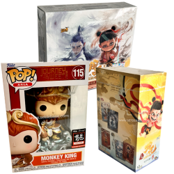 Lot Collector Nezha 2 Officiel | Display Nezha 2 + Kayou + Funko Pop Limitée