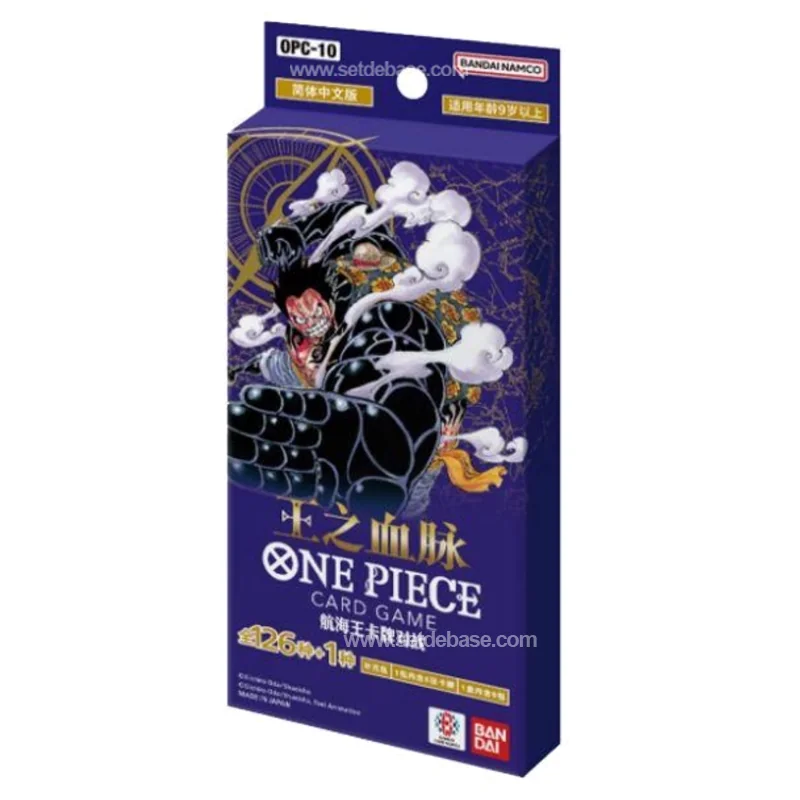 Bundle ONE PIECE Card Game OPC-10 Chinois – 6 Boosters Officiels | Setdebase